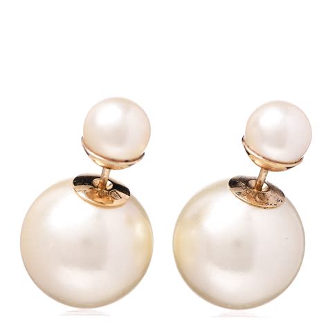 christian dior pearls|christian dior earrings for men.